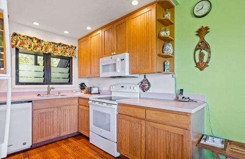 Lihue Condo | Ground-Floor Ocean View W/Lanai–Kaha Lani #105