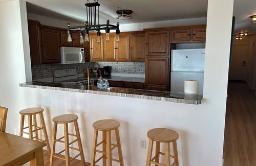 Port Austin Condo | Ground Level Lakefront Condo on Beautiful Lake Huron. Beautiful sunsets!