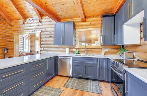 Mammoth Creek Cabin | Group-Friendly Panguitch Cabin Near Nat'l Parks!