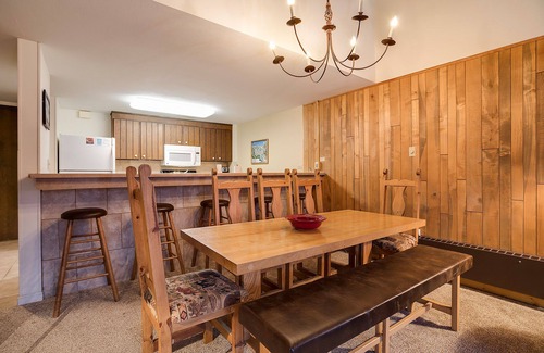 Steamboat Springs Condo | GSQ34 | Private Deck | Above Steamboat Square | Free City Bus