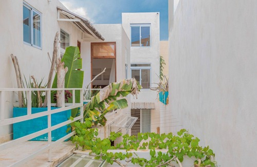 Ciudad Nueva Apartment | Guacanagarix 2-bdrm apt with ensuite baths, fully equipped kitchen and charm.