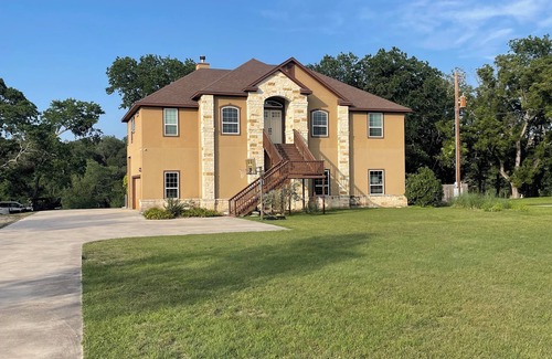 Spring Branch House | Guadalupe River Front 5 bedroom, 3 baths. Float, Fish, & Shuffle Board