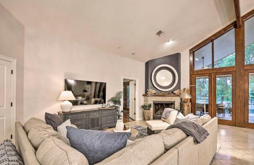 Seguin House | Guadalupe River Paradise with Hot Tub, Dock and Kayaks