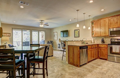 New Braunfels Condo | Guadalupe Riverfront! Upscale, gated with a pool and direct river access!