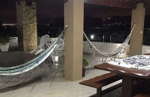 Parque Enseada Apartment | Guarujá: Cobertura duplex c/ churrasqueira e wi-fi