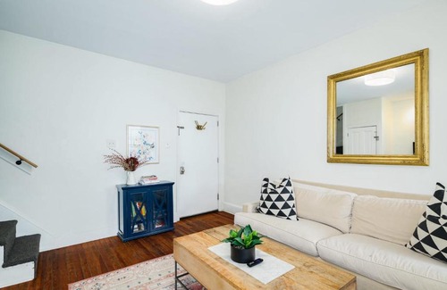 Roxborough-Manayunk Apartment | Guest Apartment in Row Home with Backyard Patio