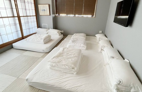 Katsushika Hotel | Guest room G 6 people with terrace/Katsushika-ku Tokyo