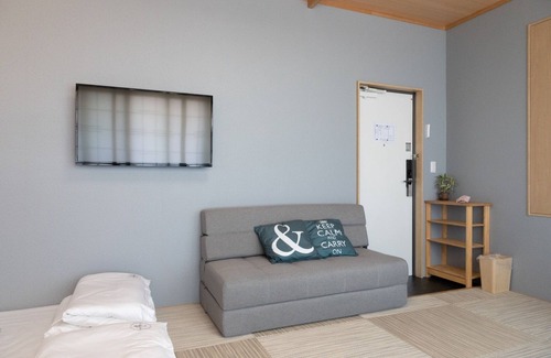 Katsushika Hotel | Guest room G 6 people with terrace/Katsushika-ku Tokyo