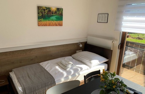 Jezerce House | Guesthouse Family Bosnic - Suite Room with Balcony and kitchenette