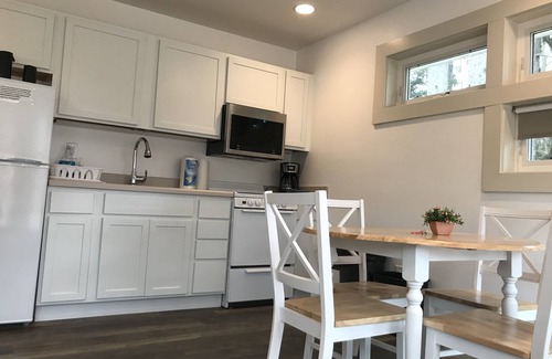 Shorewood-Tower Hills-Harbert Cottage | Guests have access to 200 ft of private beach & sand dunes on Lake Michigan.