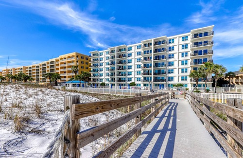 Fort Walton Beach Condo | Gulf-front & pool view at Sea Oats 603 - come sea for yourself