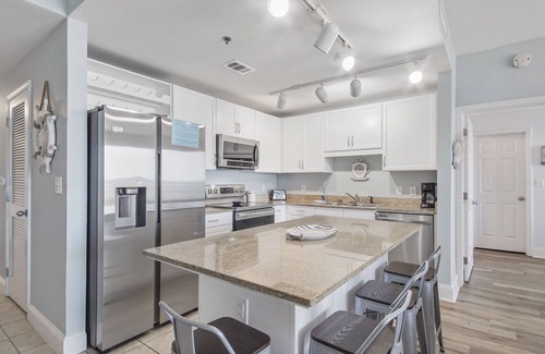 Panama City Beach Condo | Gulf Views and Tons of Amenities, 2BR 2BA at the Laketown Wharf!