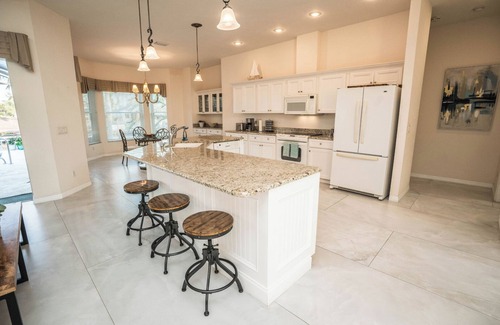 Apollo Beach House | Gulfcoast Oasis: Pool, Dock, Coastal Comfort