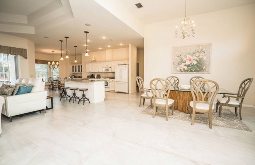 Apollo Beach House | Gulfcoast Oasis: Pool, Dock, Coastal Comfort