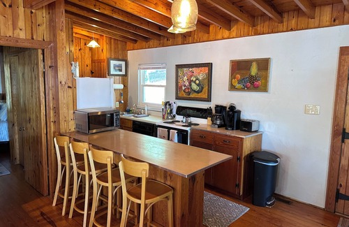 Guntersville House | Guntersville Waterfront Cabin - Panoramic View - Large Dock