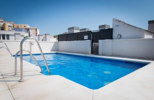 El Ejido Apartment | H2M Refino 2 bedrooms apartment pool in center