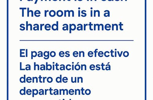 Leuro House | Habitación Baño Compartido en Departamento Compartido