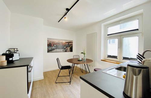 Bastionengurtel Apartment | HafenCity apartment 6 on the 2nd floor directly at Stralsund harbor