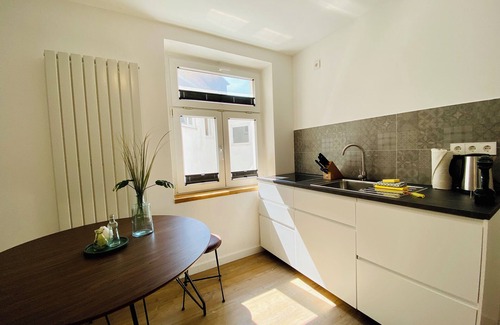 Bastionengurtel Apartment | HafenCity apartment 6 on the 2nd floor directly at Stralsund harbor