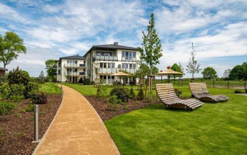 Zirchow Apartment | Haffhaus 1 in Garz mit Blick auf das Haff