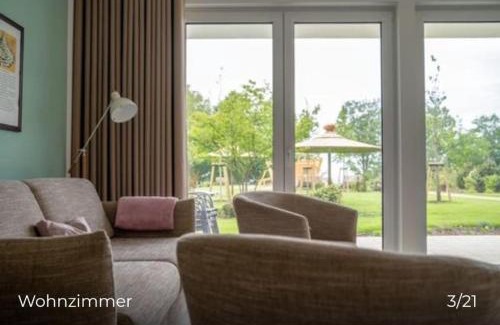 Zirchow Apartment | Haffhaus 1 in Garz mit Blick auf das Haff