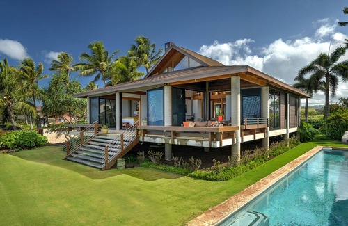 Poipu House | Hale Makai By Parrish Kauai- oceanfront with pool and AC, honeymoon haven at Hal