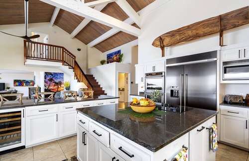 Kailua-Kona House | Hale Pua: Private Oceanfront Luxury Home w/Pool, Spa, AC & Lanai - Relax & Enjoy