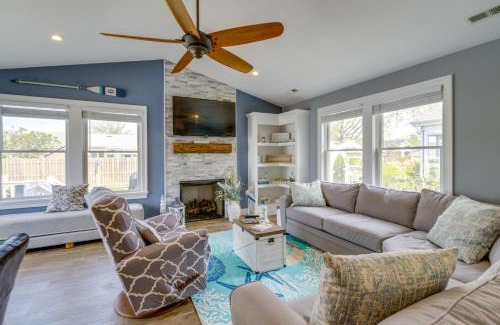 Village Green House | Half-Mi to Beach Cape May Getaway with Deck and Yard!
