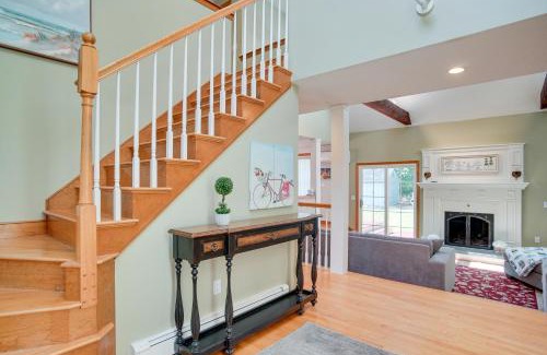 West Falmouth House | half Mi to Beach Stunning Home with Deck in Falmouth