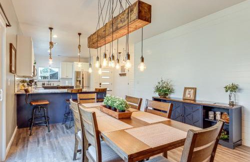 Afton House | half Mi to Grand Lake Home with Furnished Deck!