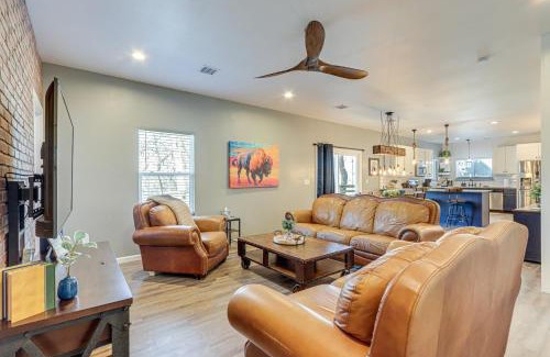 Afton House | half Mi to Grand Lake Home with Furnished Deck!