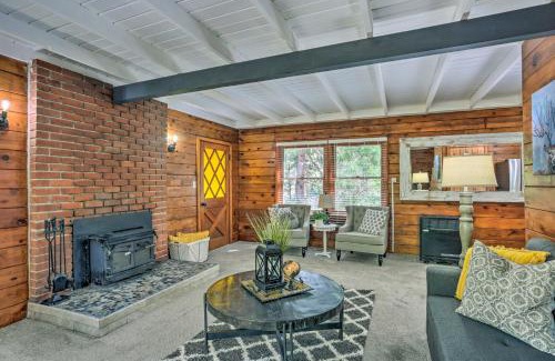 West Village House | Half-Mi to Shaver Lake Cabin with Wraparound Deck