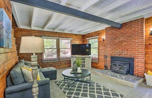 West Village House | Half-Mi to Shaver Lake Cabin with Wraparound Deck