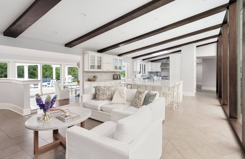 East Quogue House | Hamptons Estate with Indoor & Outdoor Pools Hot Tub over 6,000 SF