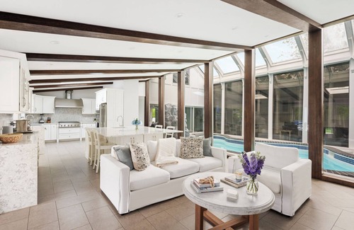 East Quogue House | Hamptons Estate with Indoor & Outdoor Pools Hot Tub over 6,000 SF