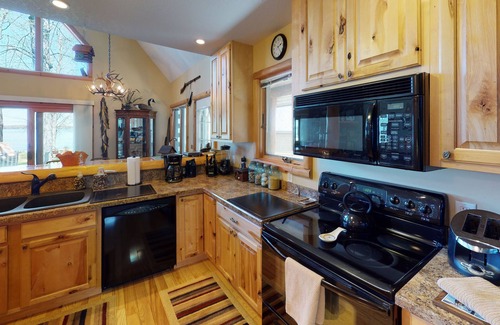 Burt Lake House | Harkness Waterfront Cabin on Burt Lake - Shore station and mooring!