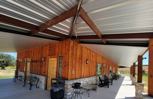 Wise County Cabin | Harley-Davidson Cabana at Tipsy Toad Retreat