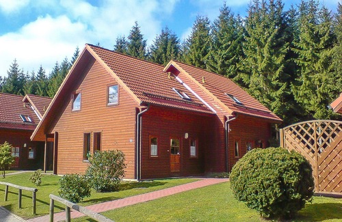 Rotacker Apartment | HAS-11 Log cabin, 4-6 pers., 65sqm - Naturerlebnisdorf Blauvogel (1)
