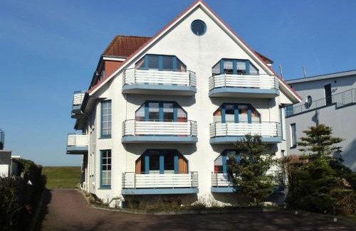 Duhnen Apartment | Haus Dünenglück Whg. 23, Teilseesicht