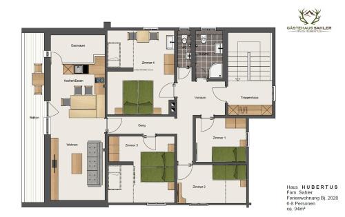 Partenen Apartment | Haus Hubertus - Gästehaus Sahler