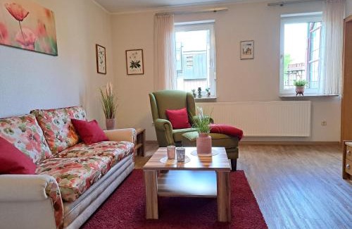 Bad Sooden-Allendorf Apartment | Haus Lieberum Ferienwohnung 1.Etage Balkon