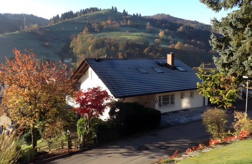 Untermunstertal Apartment | Haus Palais with Covered Balcony, Mountain View, and Wi-Fi