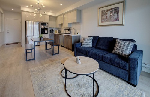 Newton Condo | Have fun with the entire family at this centrally located and modern condo.