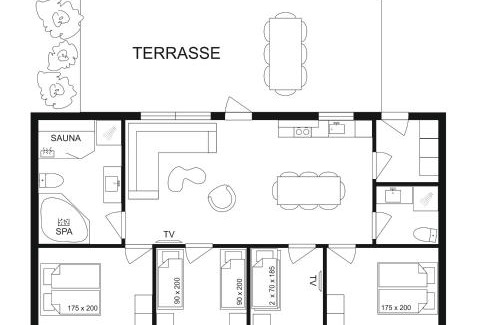 Lonstrup Apartment | Havrevang, Ferielejligheder