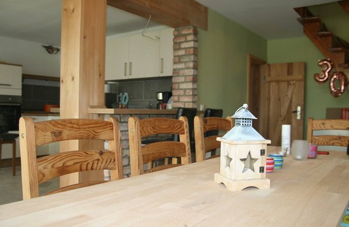 Kroepelin Apartment | HB Landhaus am Bauernhof in Ostseeland - 4-room country house with barbecue terrace