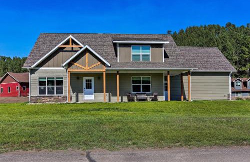 Hill City House | Heart of Black Hills Home by Mickelson Trail!