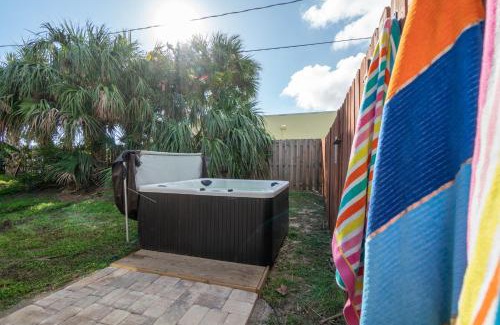 Indialantic House | Heart of the Waves - 3BR & 2BA Beach Retreat - NEW HOT TUB - Outside Patio with Grill & Seating, Steps to Fun!