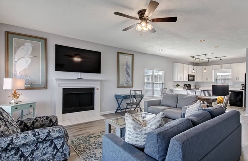 Tybee Island House | Heated Pool Access | Family friendly Beach Home | Ocean view | By Southern Belle Tybee