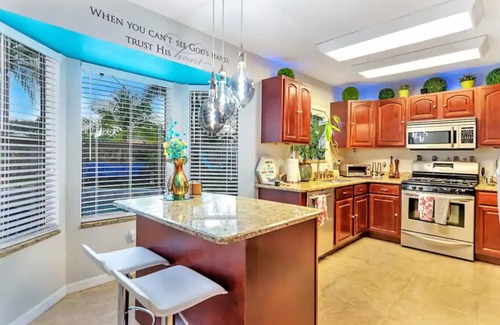Tropic House | Heated Pool Home & SPA in Viera-w/Private Movie Theater!Your Home Away from Home