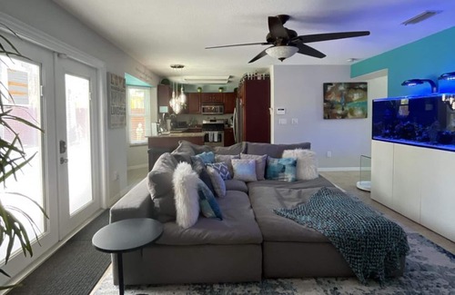 Tropic House | Heated Pool Home & SPA in Viera-w/Private Movie Theater!Your Home Away from Home
